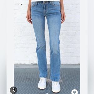 Brandy Melville Low Rise Lidwina Jeans